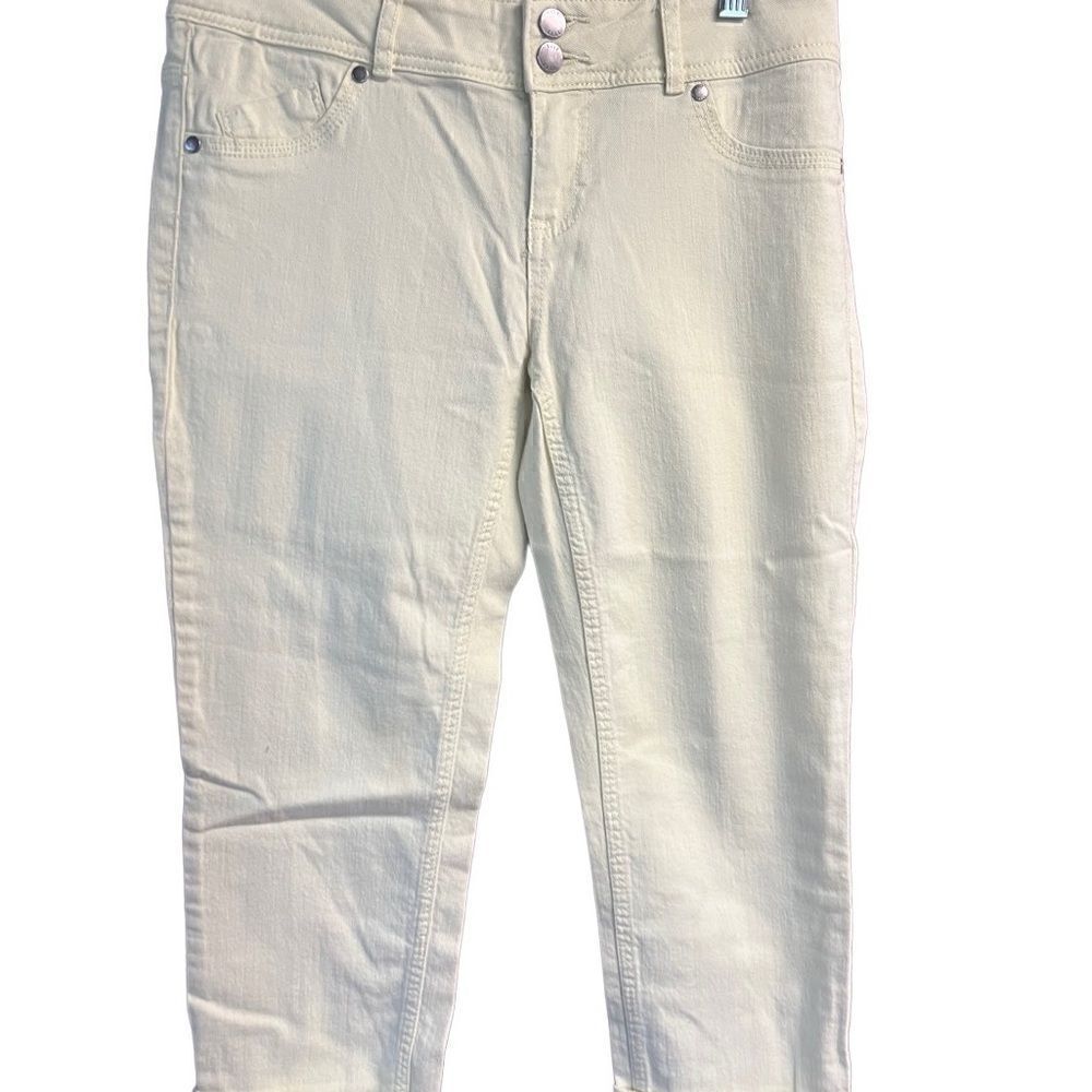🔥5/20🔥 Elle Paris Crop pants Sz 6 Yellow